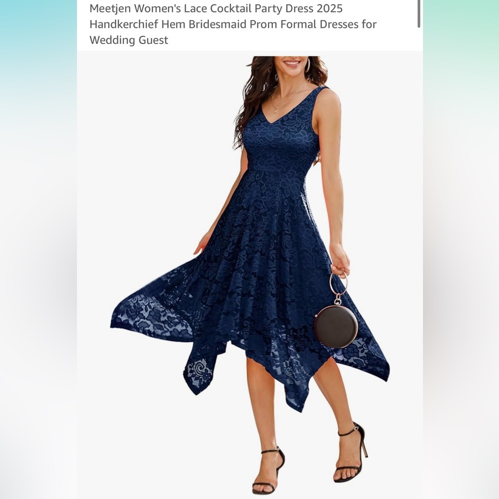 Lace Cocktail Party Dress